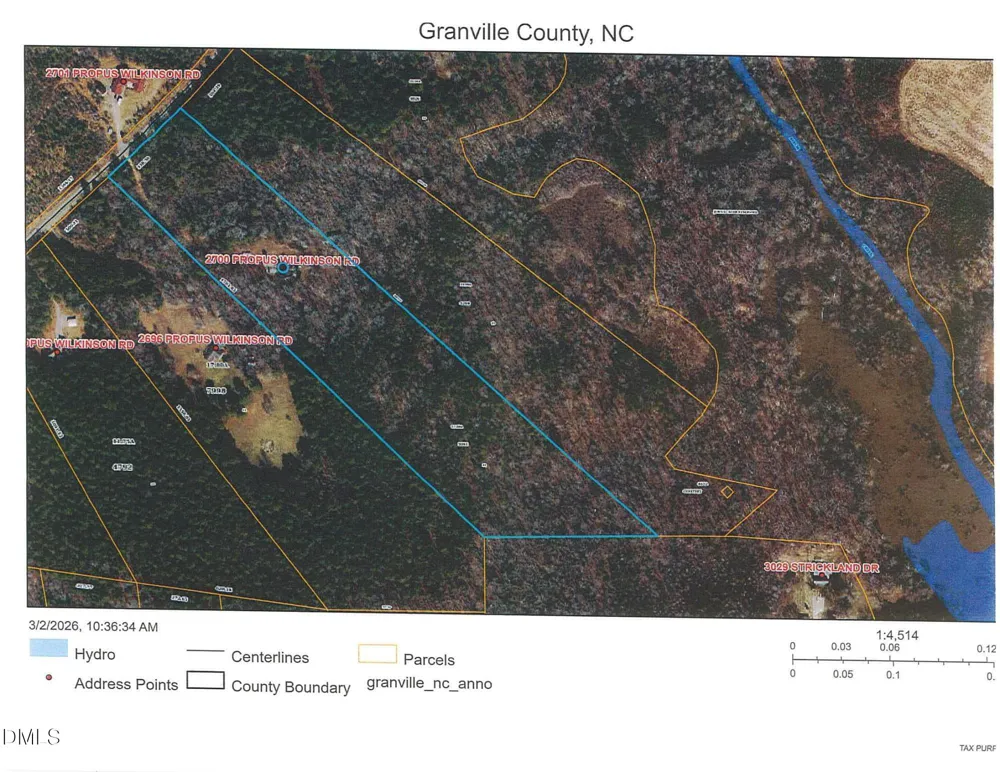 2700 Propus Wilkinson Road Bullock, NC 27507