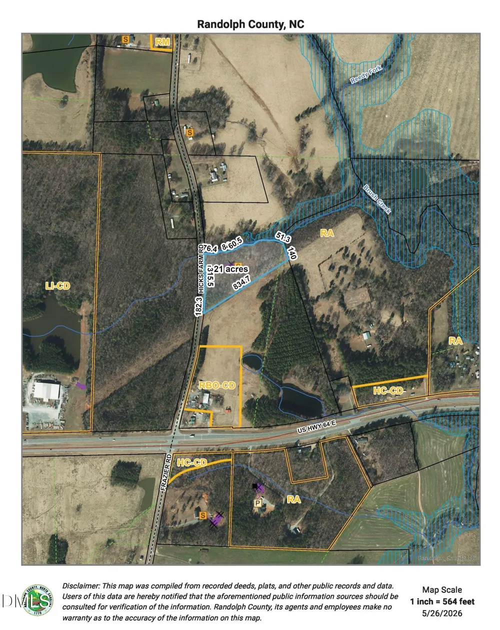 0 Hicks Farm Road Staley, NC 27355
