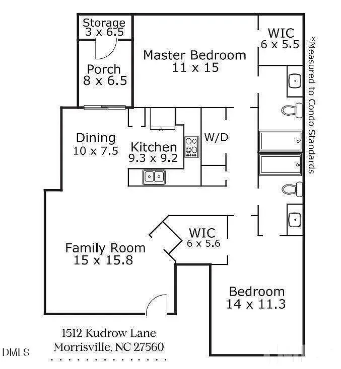 1512 Kudrow Lane Morrisville, NC 27560