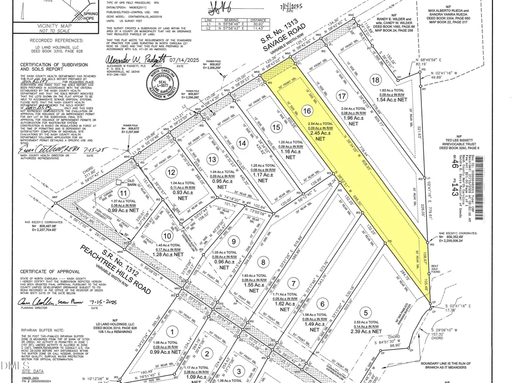 8555 Savage Road Spring Hope, NC 27882