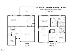 2783 Turner Pines Drive New Hill, NC 27562