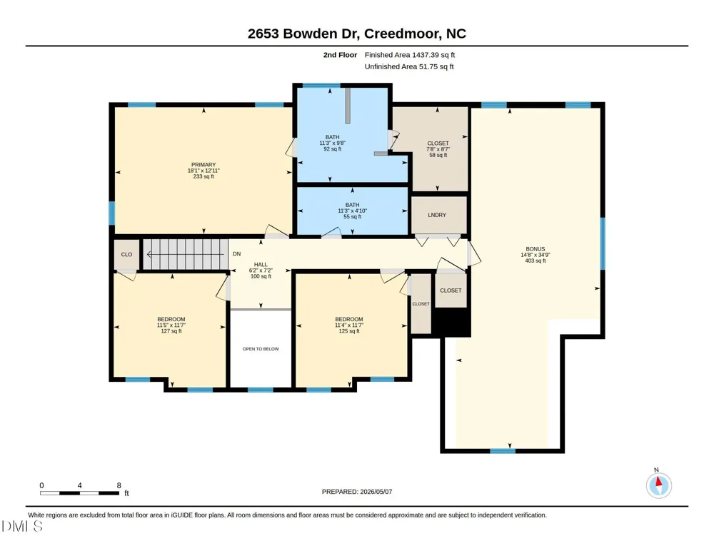 2653 Bowden Drive Creedmoor, NC 27522