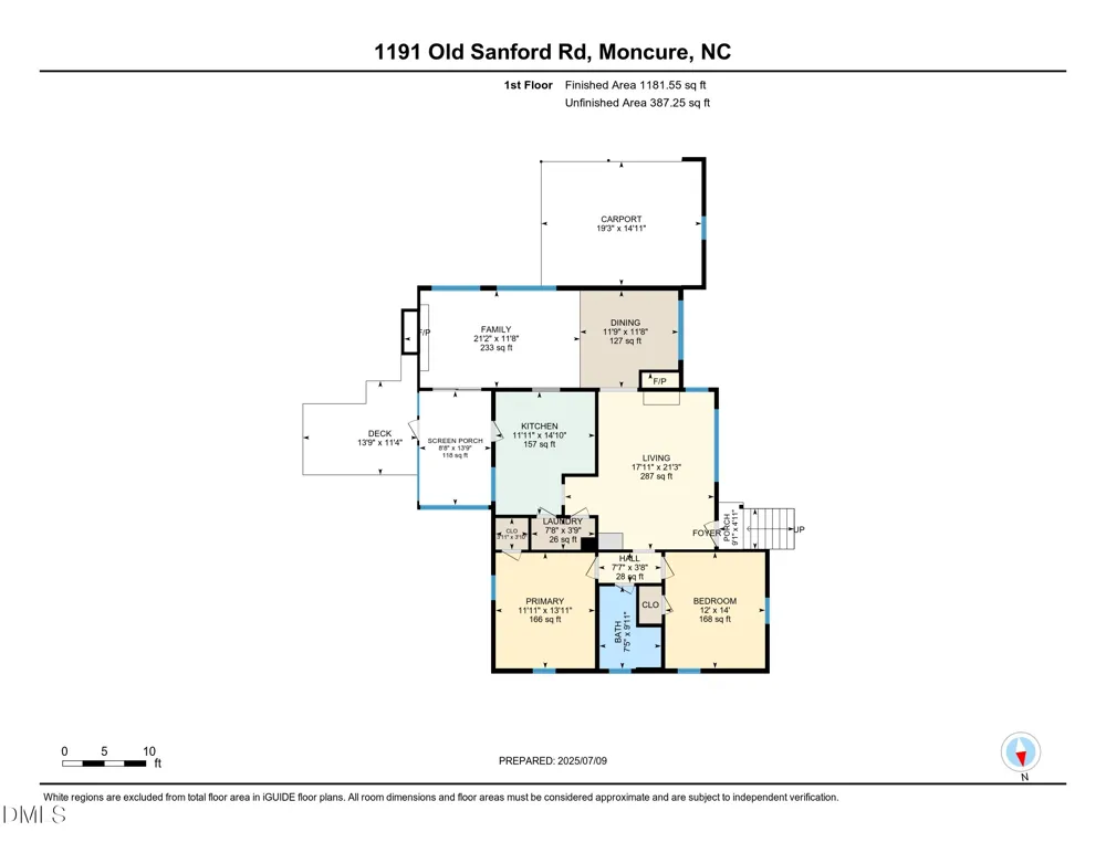 1191 Old Sanford Road Moncure, NC 27559