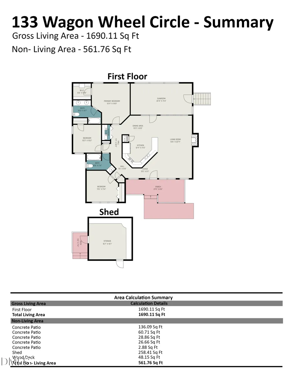 133 Wagon Wheel Circle Louisburg, NC 27549