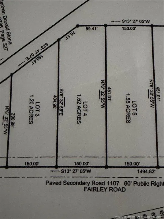 Lot 5 Fairley Road Maxton, NC 28364