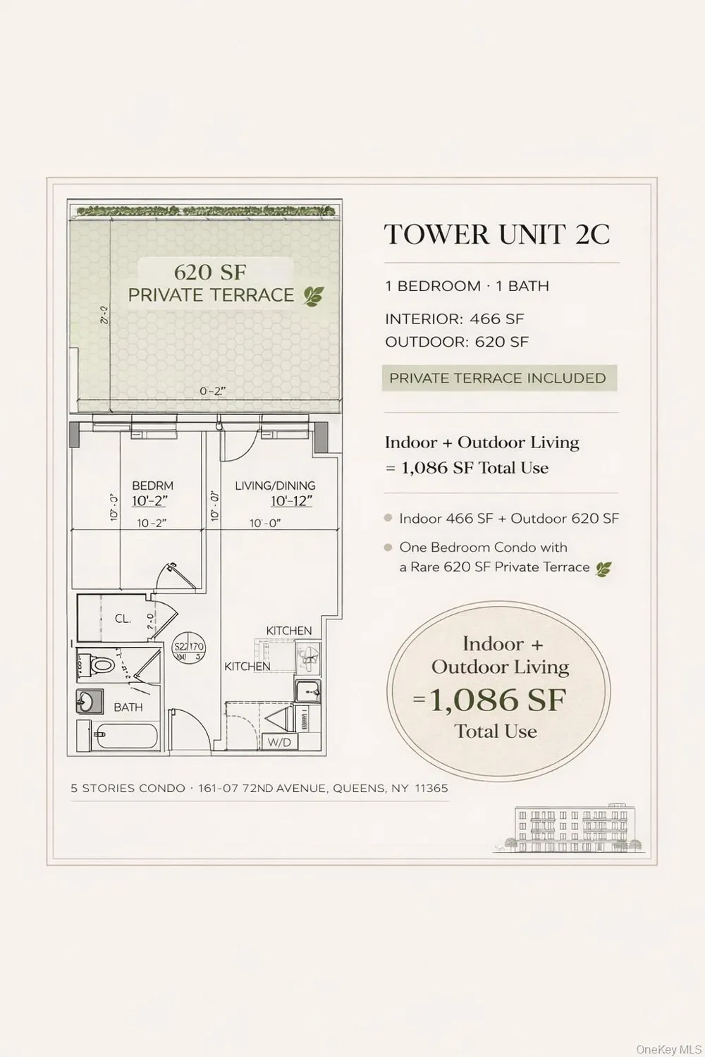 163-07 72nd Ave #2C Fresh Meadows, NY 11365