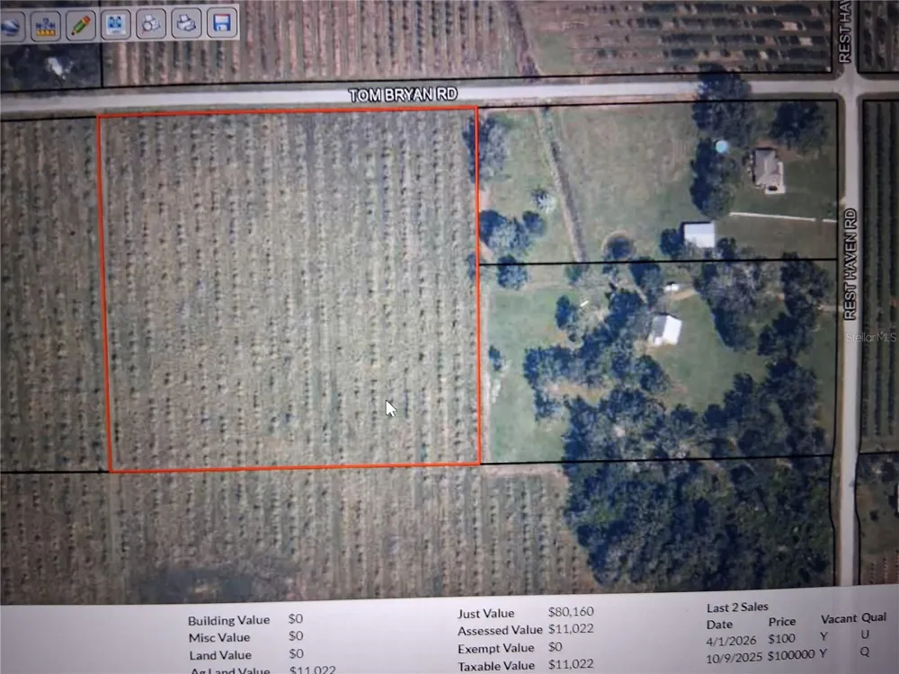TOM BRYAN RD Zolfo Springs, FL 33890