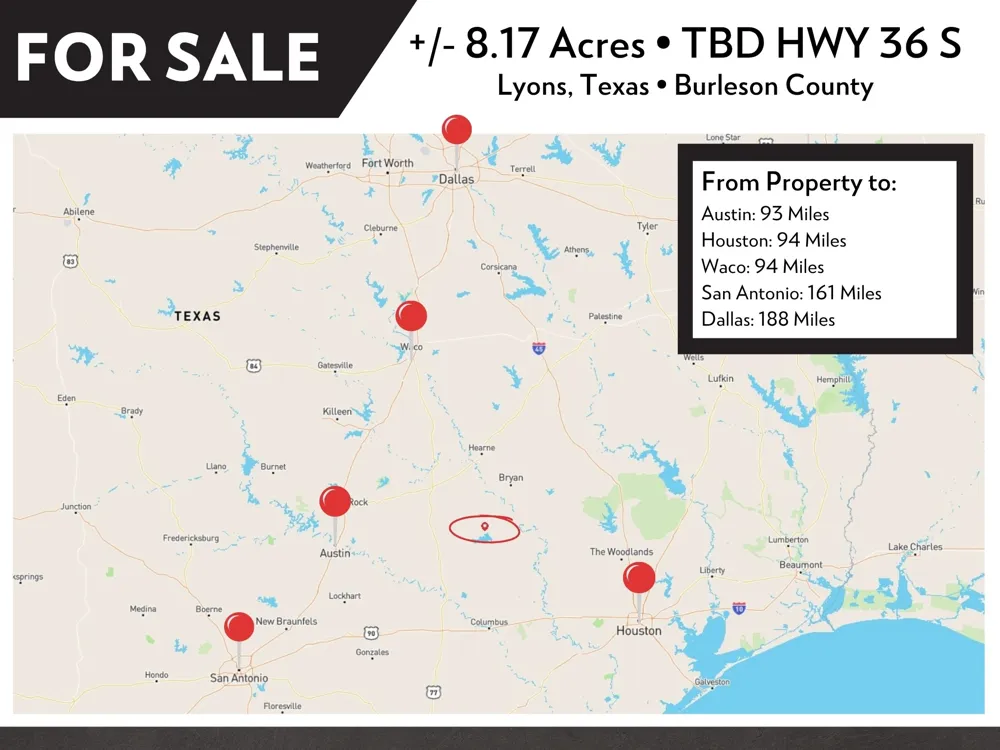 HWY 36 S Somerville, TX 77863