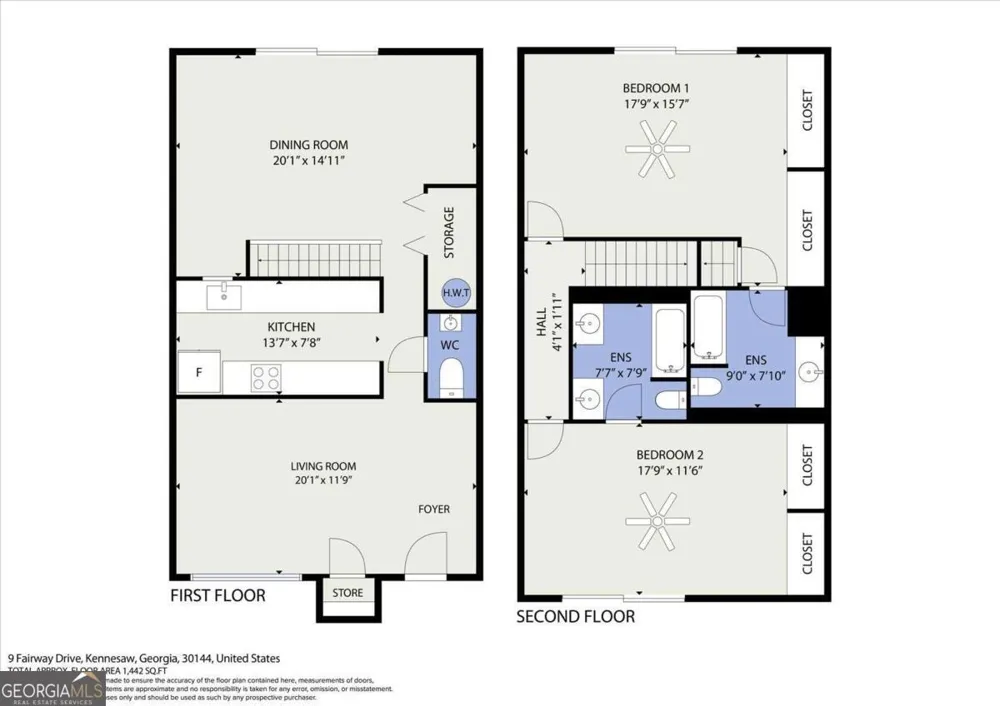 9 Fairway DR NW Kennesaw, GA 30144
