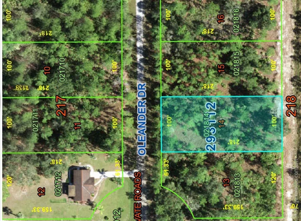 OLEANDER DRIVE Indian Lake Estates, FL 33855