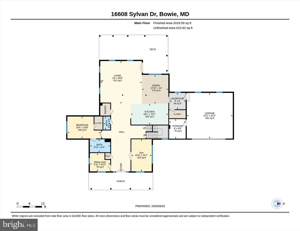 16608 SYLVAN DRIVE Bowie, MD 20715