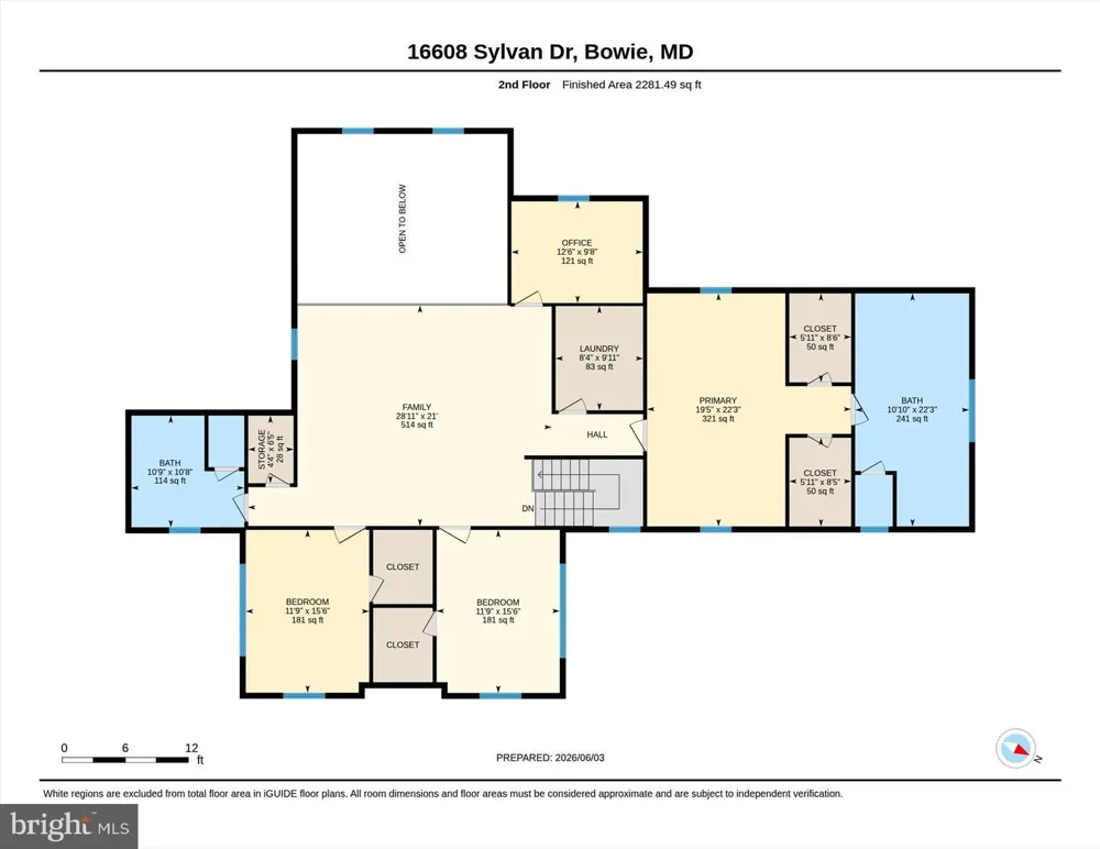 16608 SYLVAN DRIVE Bowie, MD 20715