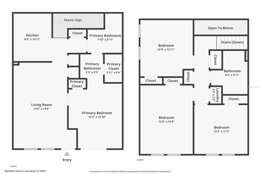 2828 BELLA VISTA DRIVE Davenport, FL 33897