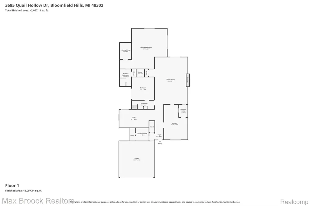 3685 Quail Hollow Drive Bloomfield Hills City, MI 48302