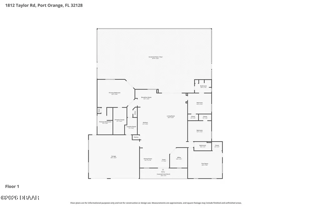 1812 Taylor Road Port Orange, FL 32128