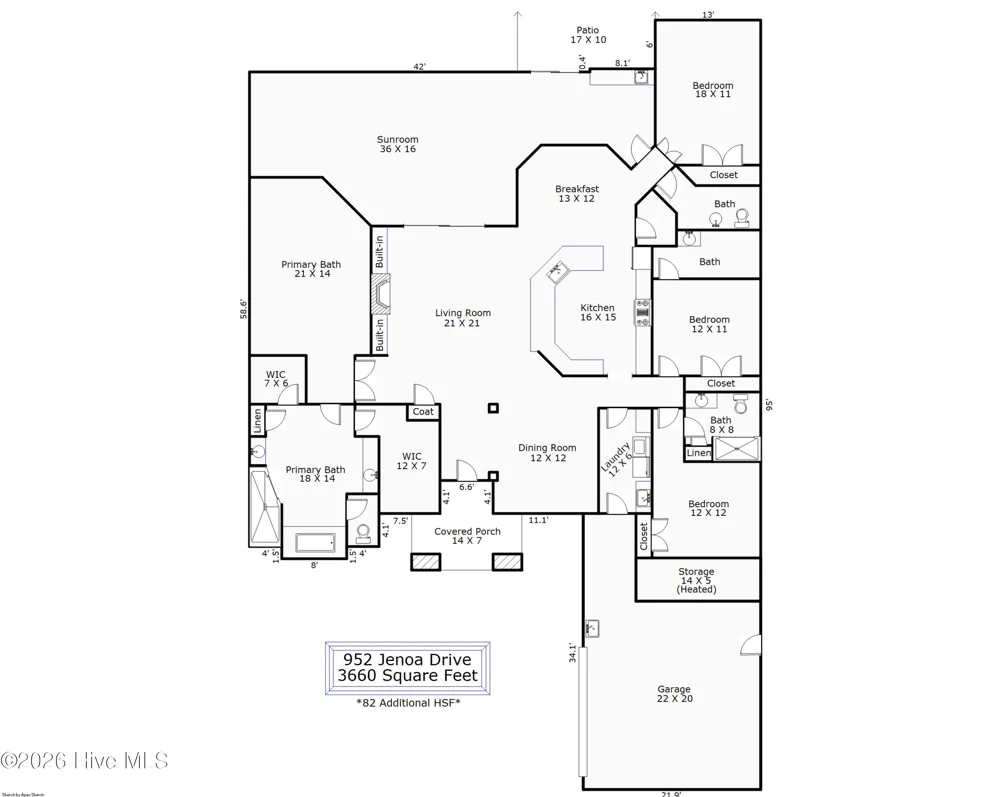952 Jenoa Loop Castle Hayne, NC 28429