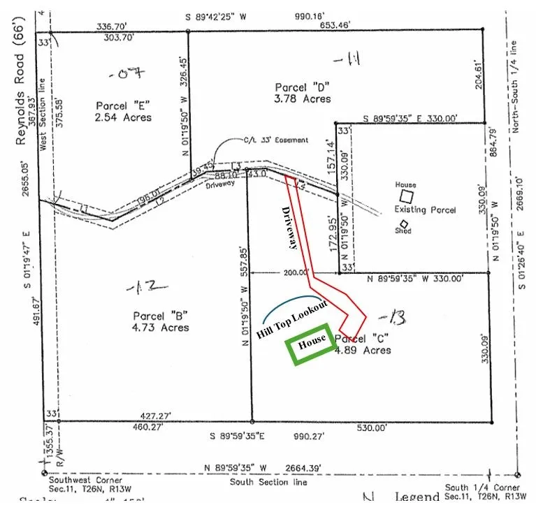 Reynolds Road Inland Township, MI 49650