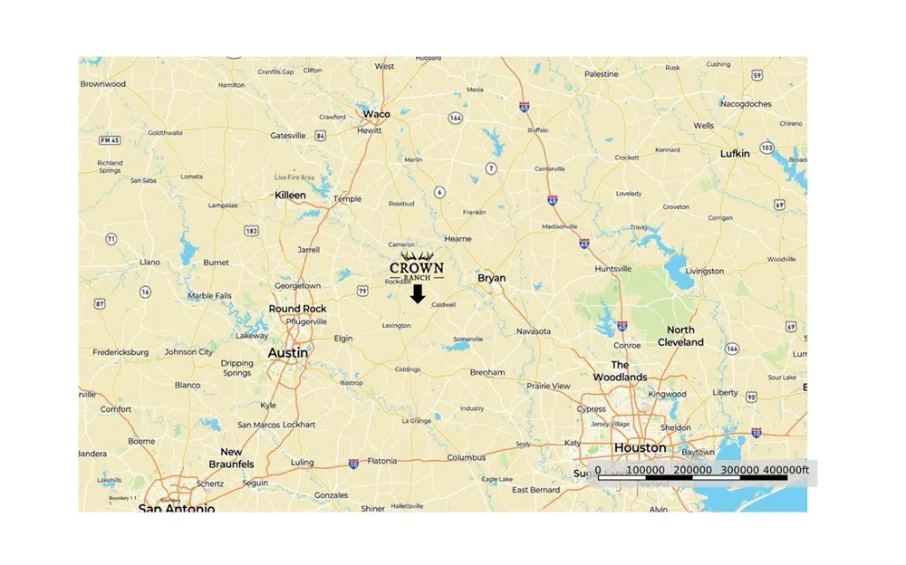 FM 908 (+/-1,057 acres) Caldwell, TX 77836