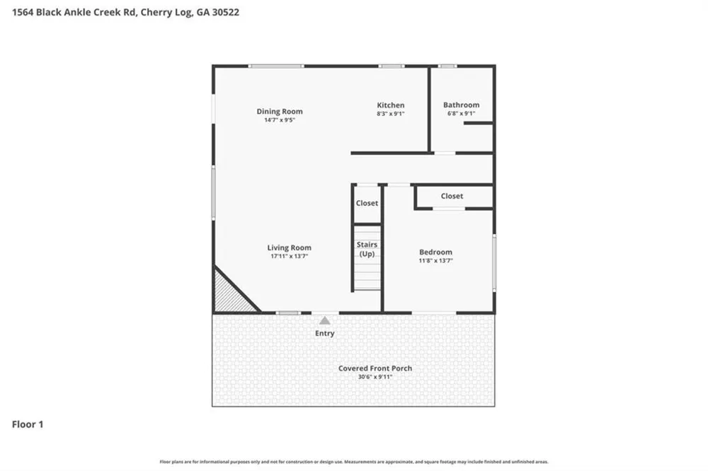 1564 Black Ankle Creek Road Cherry Log, GA 30522