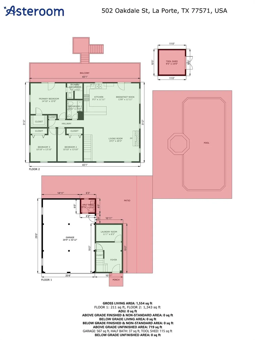 502 Oakdale Street Shoreacres, TX 77571