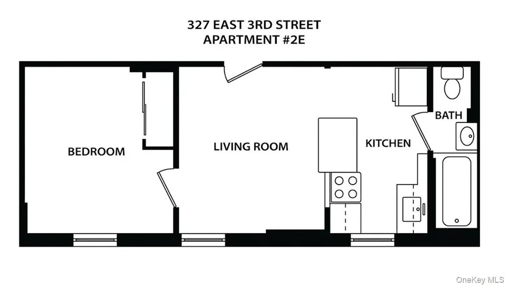 327 E 3rd Street #2E New York (Manhattan), NY 10009
