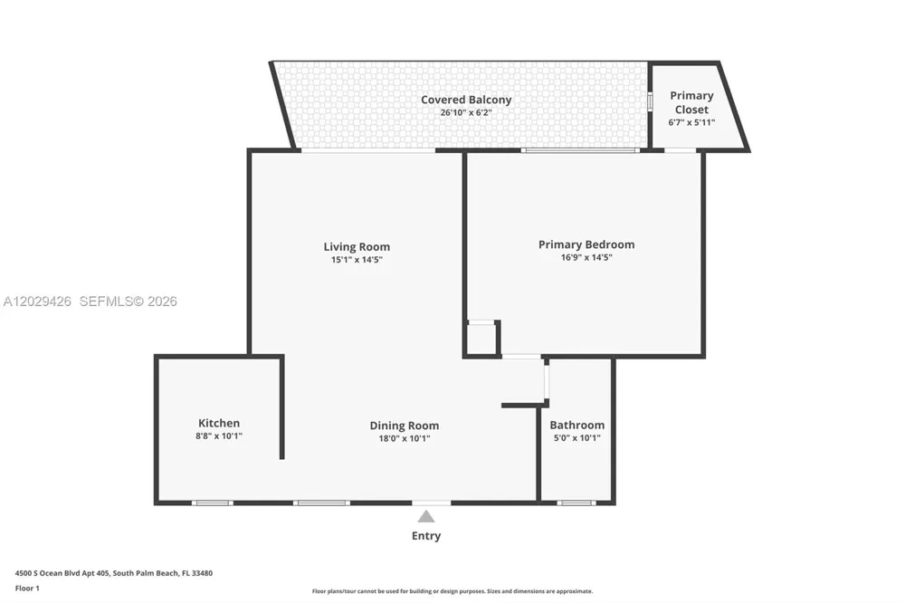 4500 S Ocean Blvd #405 Lantana, FL 33480