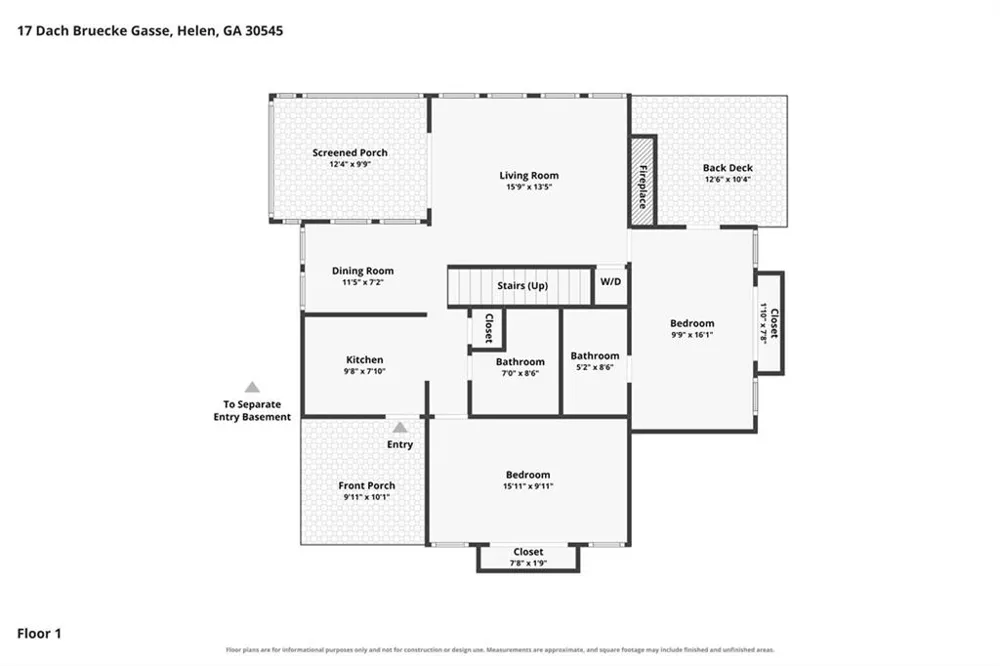 17 Dach Bruecke Gasse Helen, GA 30545