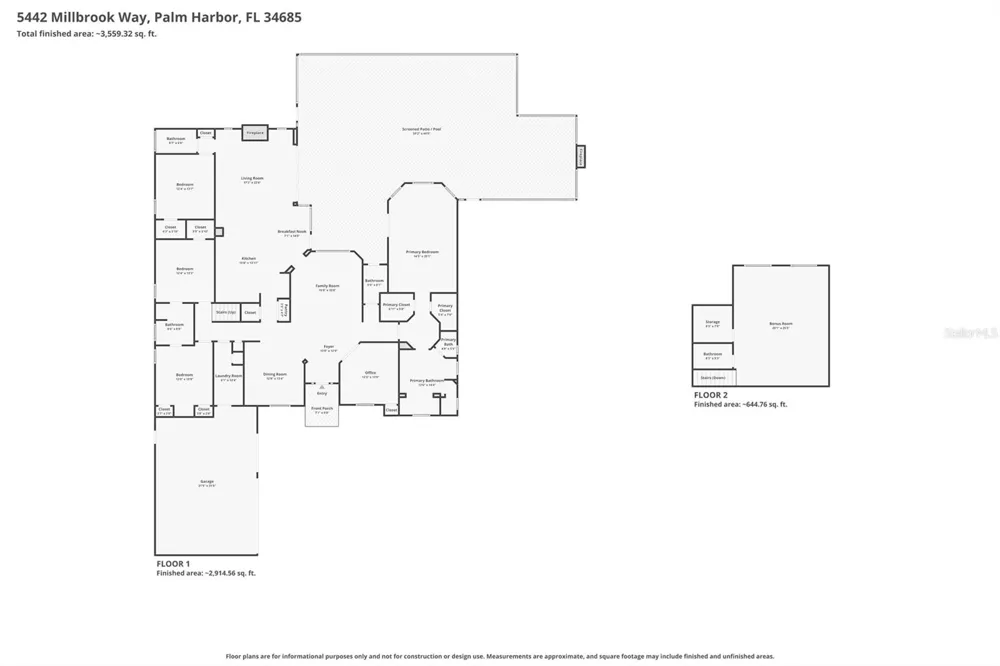 5442 MILLBROOK WAY Palm Harbor, FL 34685