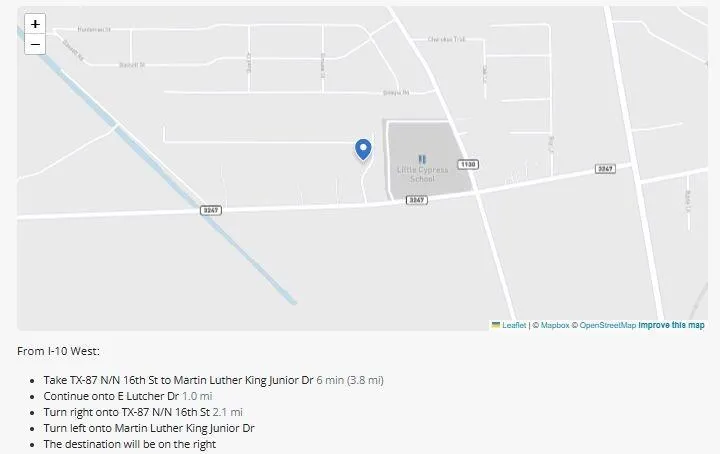 1345 Little Cypress Loop Orange, TX 77632