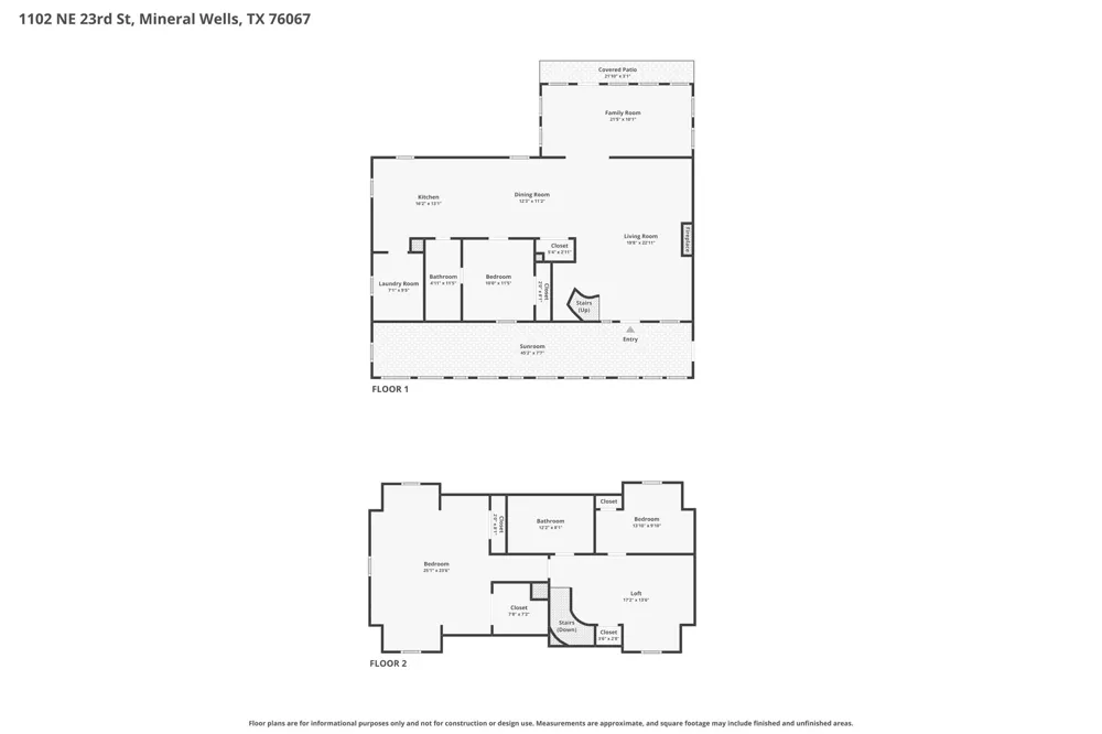 1102 NE 23rd Street Mineral Wells, TX 76067
