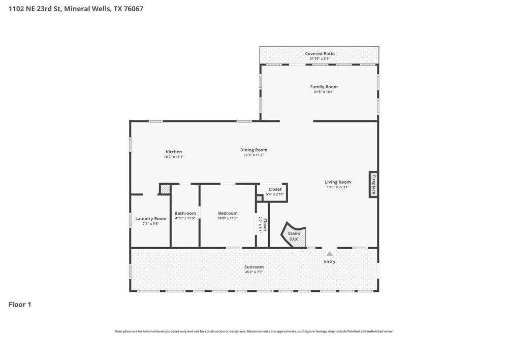 1102 NE 23rd Street Mineral Wells, TX 76067