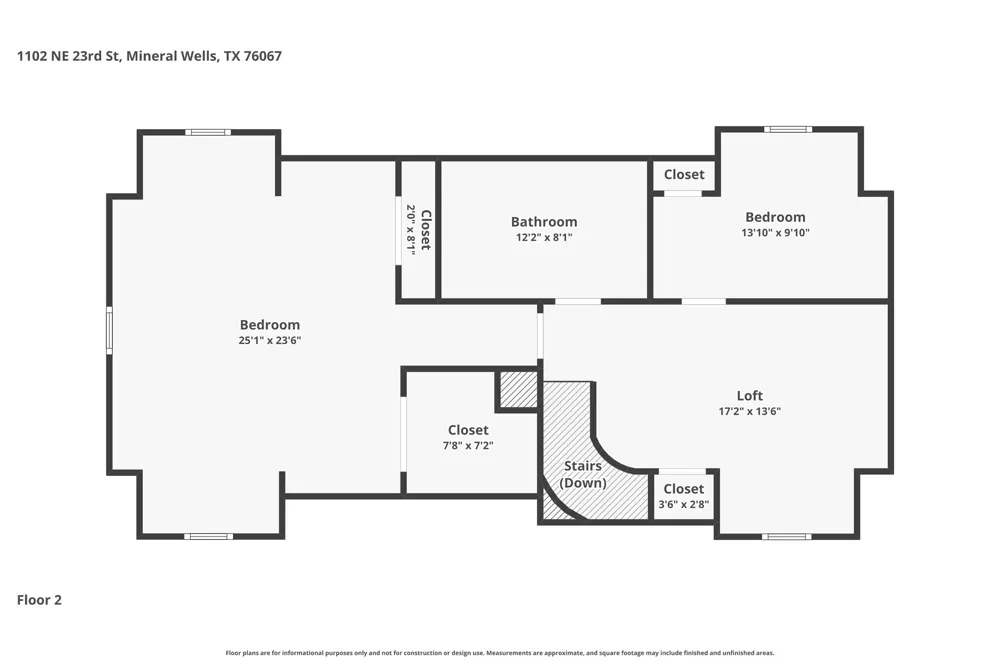 1102 NE 23rd Street Mineral Wells, TX 76067