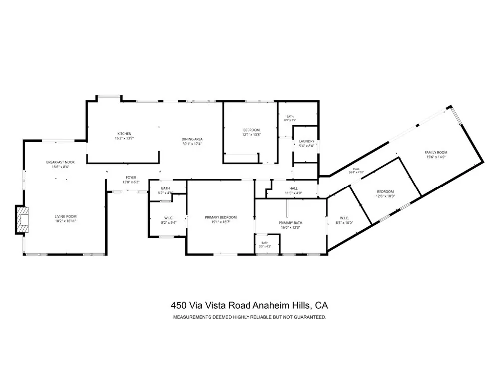 450 S Via Vista Road Anaheim Hills, CA 92808