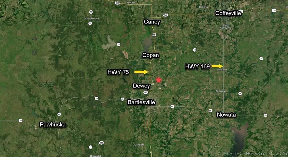 7 3990 ROAD Dewey, OK 74029