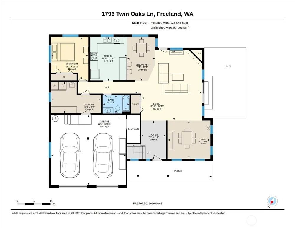 1796 Twin Oaks Lane Freeland, WA 98249