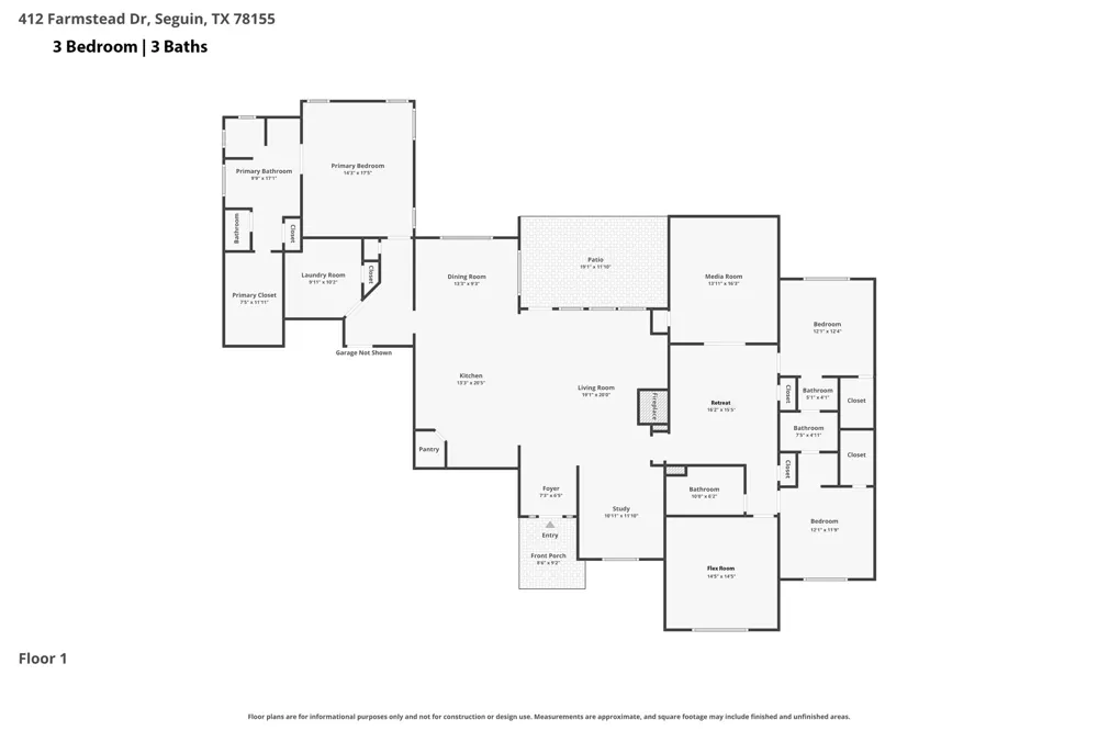412 Farmstead Drive Seguin, TX 78155