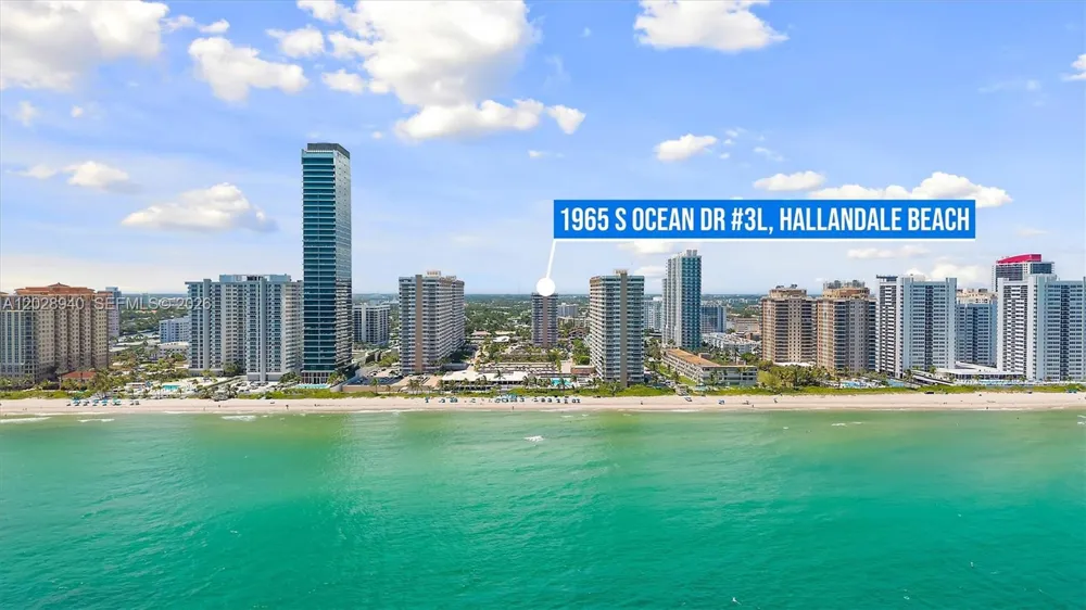1965 S Ocean Dr #3L Hallandale Beach, FL 33009
