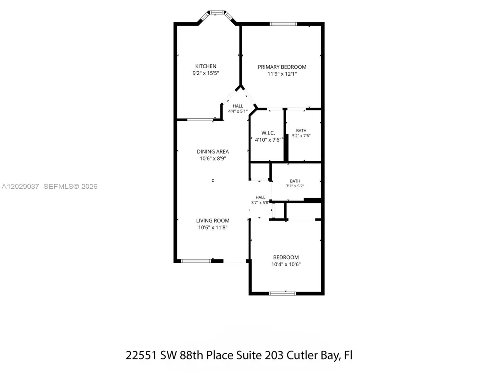 22551 SW 88th Pl #203-1 Cutler Bay, FL 33190