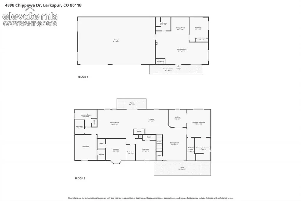 4998 Chippewa Drive Larkspur, CO 80118