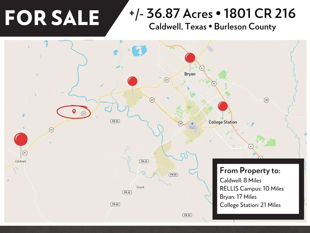 1801 County Road 216 Caldwell, TX 77836