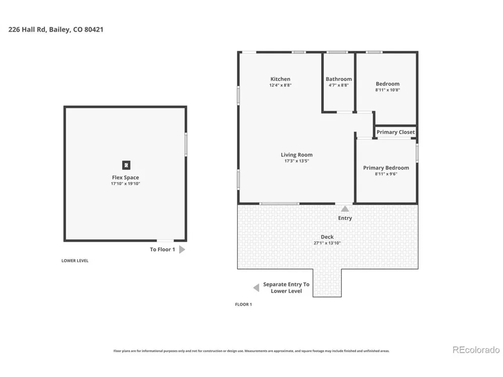 226 Hall Road Bailey, CO 80421