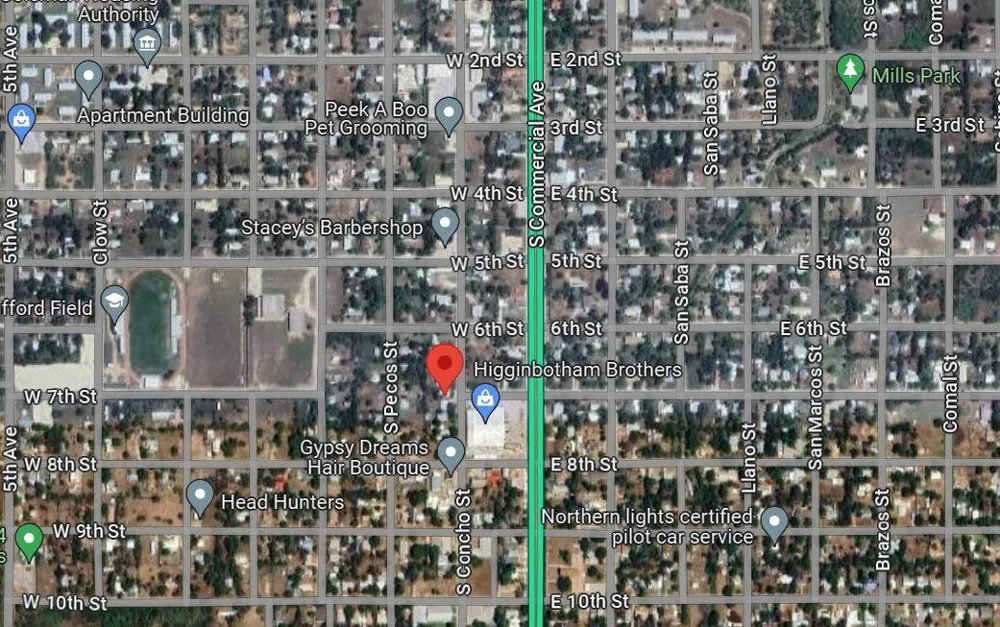 1400 S Concho Street Coleman, TX 76834