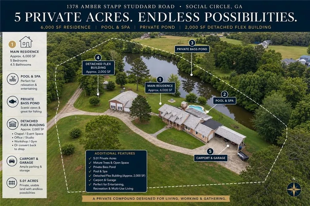 1378 Amber Stapp Studdard Road Social Circle, GA 30025