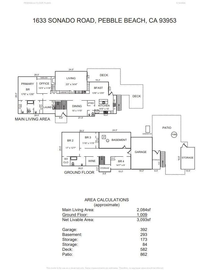 1633 Sonado Road Pebble Beach, CA 93953