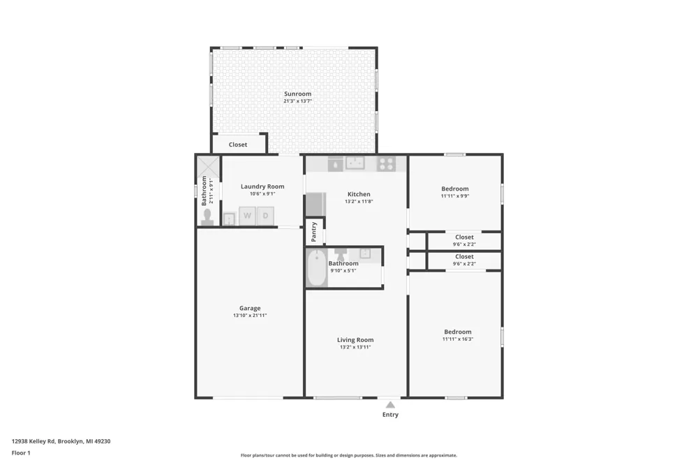12938 Kelley Road Brooklyn, MI 49230