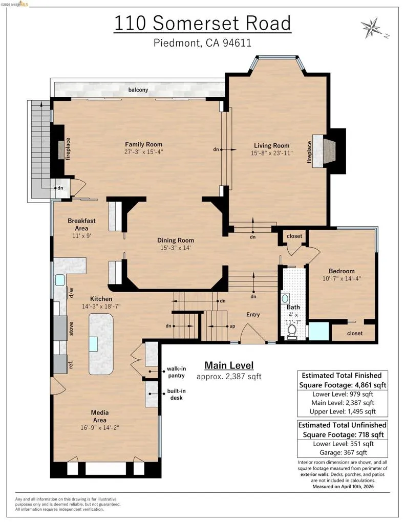 110 Somerset Rd Piedmont, CA 94611