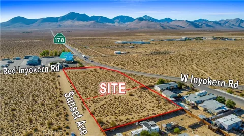 Redrock Inyokern Rd & Sunset
