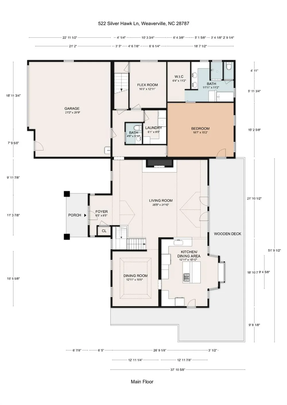 522 Silver Hawk Lane Weaverville, NC 28787