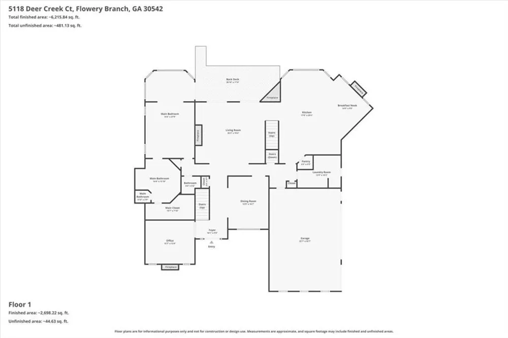 5118 Deer Creek Court Flowery Branch, GA 30542