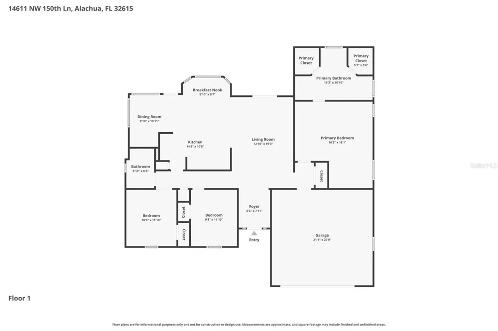 14611 NW 150TH LANE Alachua, FL 32615